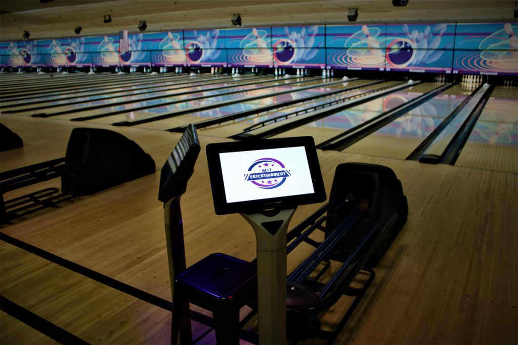 bowling lanes